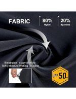 Sponeed Men's Cycling Shorts with Pockets Padded Bicycle Riding Pants Bike Biking Clothes Cycle Wear Tights - Image 5