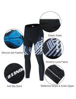 Men’s Cycling Cothing Sets Long Sleeved Bicycle Jersey and Pants Kits Road Bike Cyclist Wear - Image 6