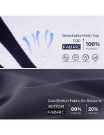 Bicycle Jersey Pad Bike Shorts Suits for Men Biking Sets - Image 4