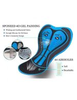 Men Bike Pants Padded Spin Tights Outdoor MTB Road Cycle Trousers - Image 4