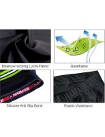 Cycling Shorts Padded Road Bike Ride Tights Gym Spin Bottoms - Image 6