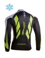 Fleece Thermal Bicycle Shirts Anti-UV Cycling Bike Tops Clothing - Image 3