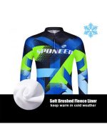 Cycling Jersey Windproof Bike Jackets Winter Cycle Clothing - Image 3