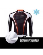 Cycling Jersey Men Winter Mtb Road Bike Spotswear Windproof - Image 4
