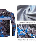 Padded Men’s Long Jerseys Suits Comfort Cycling Clothes Kits Falls - Image 5