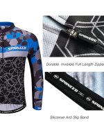 Padded Men’s Long Jerseys Suits Comfort Cycling Clothes Kits Falls - Image 7