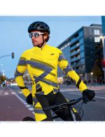 Cycling Clothes for Men Long Sleeve Mountain Bike Road Bicycle Shirt Jerseys Padded Pants Biking Outfits - Image 8
