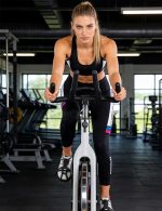 Women's Cycling Pants MTB Road Bike Trousers Gym Spin Tights - Image 3