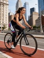 Women's Cycling Pants MTB Road Bike Trousers Gym Spin Tights - Image 5