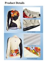 Women Cycling Jersey Road Bike Riding Jackets with Pockets - Image 3
