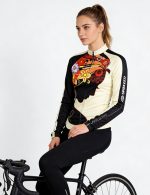 Women Cycling Jersey Road Bike Riding Jackets with Pockets - Image 4