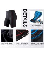 Gym Spin Tights Padded Cycling Shorts Women Bike Bottoms - Image 3