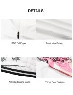 Road Cycing Jersey for Women Bike Riding Shirts Full Zipper Clothing - Image 3