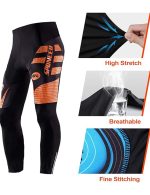 Sponeed Men's Bicycle Pants 4D Padded Road Cycling Tights Leggings Outdoor Cyclist Riding Bike Wear - Image 4