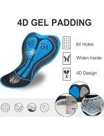 Sponeed Men's Bicycle Pants 4D Padded Road Cycling Tights Leggings Outdoor Cyclist Riding Bike Wear - Image 4