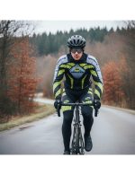 Padded Mens Winter Jackets Pants Pro Team Bicycle Clothing Kits - Image 4