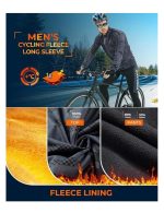 Men’s Cycling Jersey Full Sleeve Riding Wear Long Sleeve T Shirts Pants - Image 6