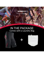 Mens Bike Padded Shorts 4D Pad Compression Bicycle Half Pants - Image 7