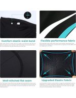 Mens Bike Padded Shorts 4D Pad Compression Bicycle Half Pants - Image 10