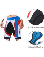 Coolmax Cycling Shorts Mens GEL Padded Bicycle Half Pants - Image 4
