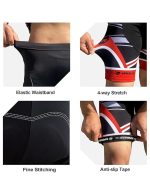 Bicycle Jersey Pad Bike Shorts Suits for Men Biking Sets - Image 5
