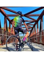 Sponeed Cycling Jersey Short Sleeve Suits Men Bike Clothing Road Bicycle Shorts Padded Outfits - Image 4