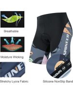 Sponeed Bike Jersey and Compression Shorts sets Men's Biking Shirt with Pockets Ride Clothing Gear - Image 4