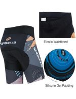 Sponeed Bike Jersey and Compression Shorts sets Men's Biking Shirt with Pockets Ride Clothing Gear - Image 5