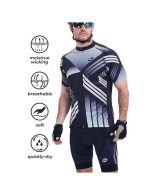 Cycling Jersey Short Sleeve Suits Men Bike Clothing Road Bicycle Shorts Padded Outfits - Image 4
