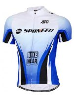 Mens Cycling Bike Jersey Riding Race Bicycle Clothing Blue - Image 2