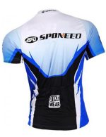 Mens Cycling Bike Jersey Riding Race Bicycle Clothing Blue - Image 3
