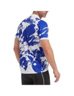 Men Bike Jersey Short Sleeve Road Cycling Shirts Biking Tops Moisture Wicking - Image 3