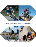 Men Bike Jersey Short Sleeve Road Cycling Shirts Biking Tops Moisture Wicking - Image 7