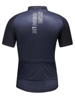 Sponeed Men's Short Sleeve Cycling Tops Bike Shirts Full-Zip Bicycle Jackets with Pockets - Image 2