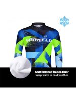 Thermal Fleece Cycling Jersey&Pants Sets Winter Mtb Clothing - Image 2