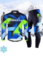 Thermal Fleece Cycling Jersey&Pants Sets Winter Mtb Clothing - Image 5