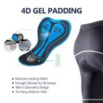 sponeed Padded Cycling Shorts Biking Shorts Gel Padded Tights Half Pants - Image 5
